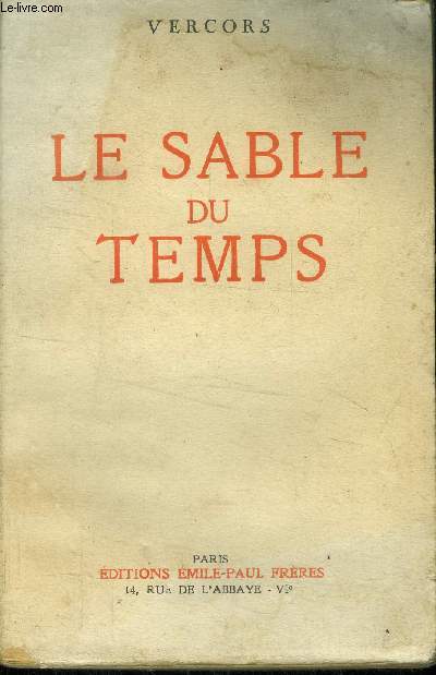 Le sable du temps