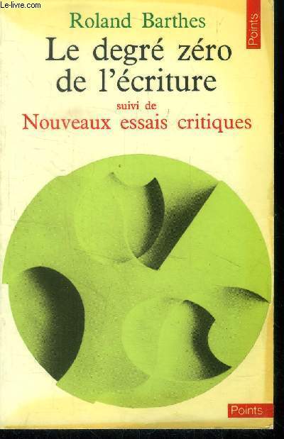 Le degr zro de l'criture