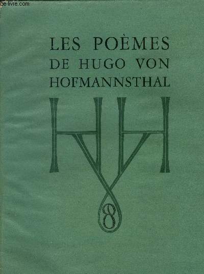 Les pomes de Hugo Von Hofmannsthal