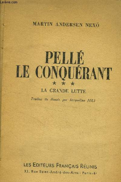 Pell le conqurant Tome III