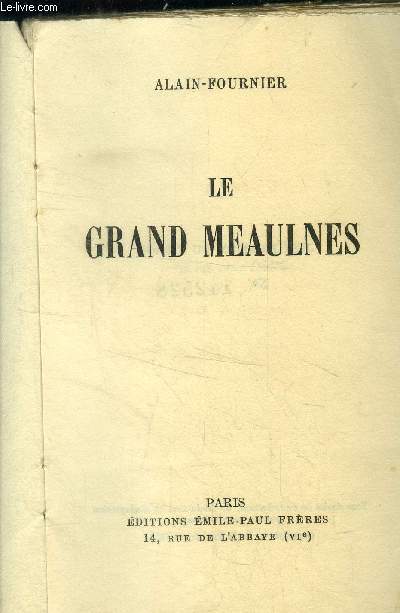 Le grand meaulnes