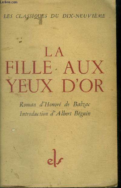 La fille aux yeux d'or