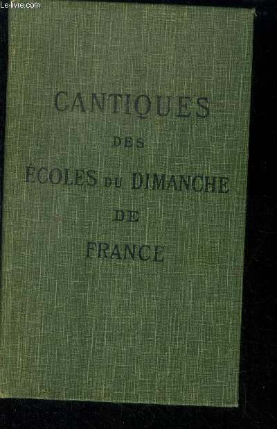 Cantiques des coles du dimanche de France