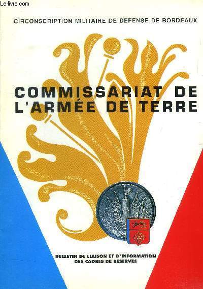 Commissariat de l'armee de terre bulletin de liaison et d'information des cadres de rserves n4, fvrier 1993