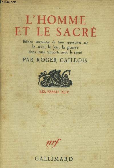 L'homme et le sacr