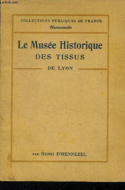 Le muse historique des tissus de lyon