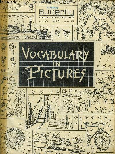 Butterfly - vocabulary in pictures / aout 1955 - n110.