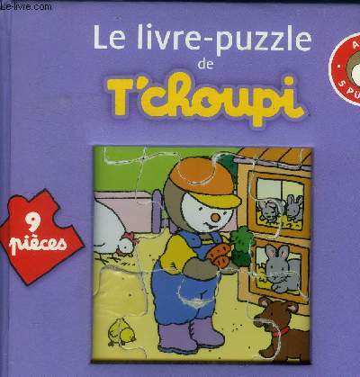 Le livre puzzle de Tchoupi. (Incomplet)