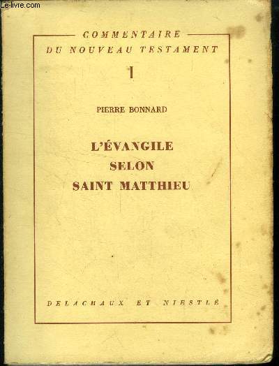 L'Evangile selon Saint Matthieu (Collection : 
