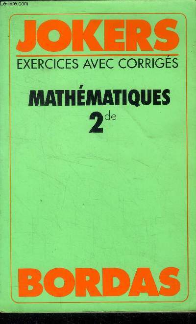 Mathmatiques 2de (Collection : 