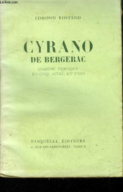 Cyrano de Bergerac - Comdie hroque en cinq actes, en vers