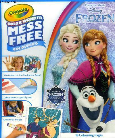 Cahier de coloriage Frozen - La Reine des Neiges (Collection : 