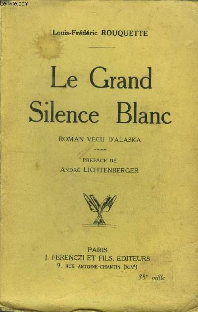 Le grand silence blanc+ Envoi d'auteur