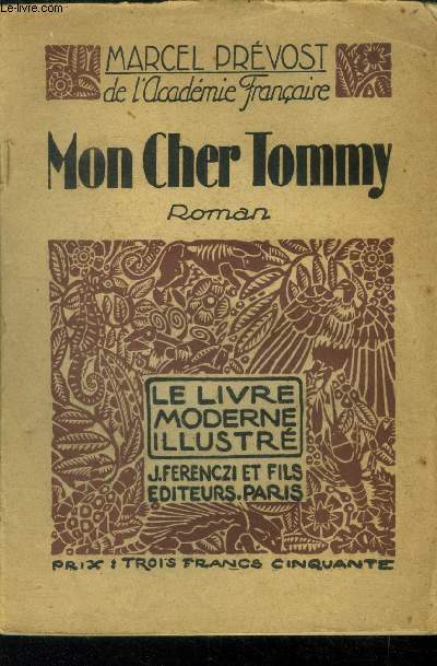 Mon cher Tommy, le livre moderne illustr n 82