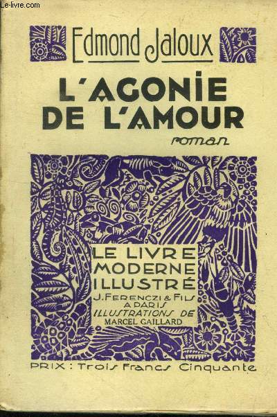 L'agonie de l'amour, Le livre moderne illustr N121