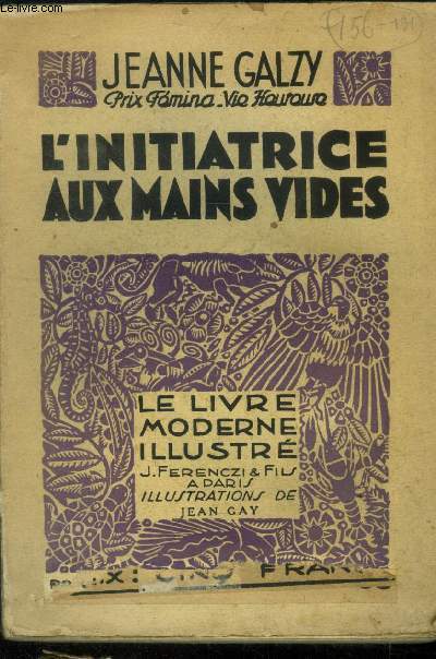 L'initiatrice aux mains vides,Le Livre moderne IIlustr N 191