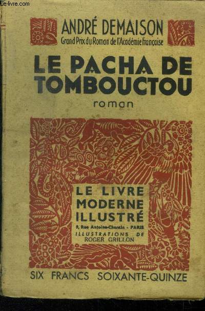 Le pacha de Tombouctou, le livre moderne illustr N220