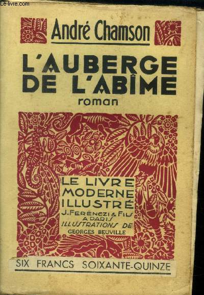 L'auberge de l'abme,N 234 Le livre Moderne Illustr.