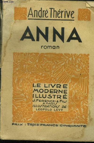 Anna,N 253 Le livre Moderne Illustr.