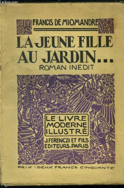 La jeune fille au jardin,N 13 Le Livre Moderne Illustr.