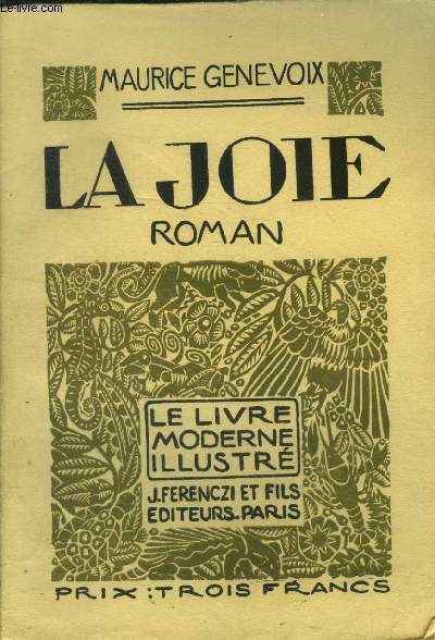 La joie, le livre moderne illustr n36