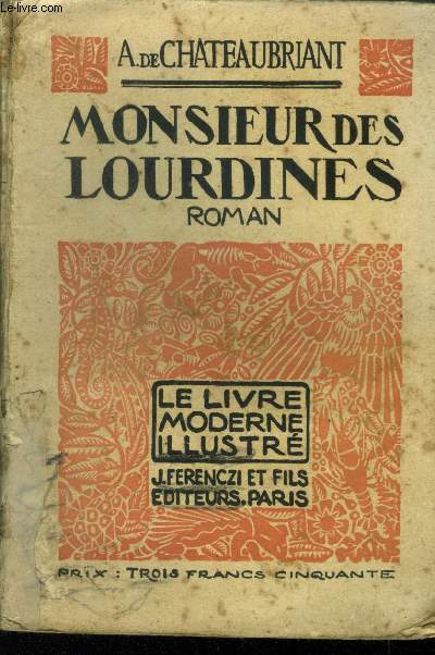 Monsieur des Lourdines, le livre moderne illustr n 12