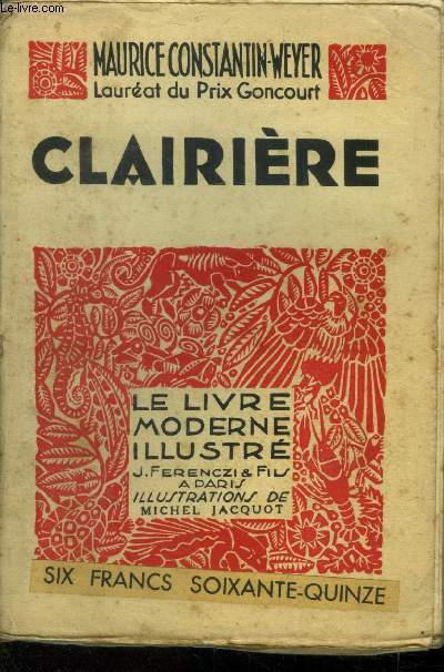Clairire,'Le Livre Moderne Illustr'.