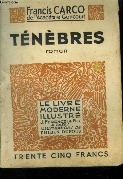 Tnbres, le livre moderne illustr