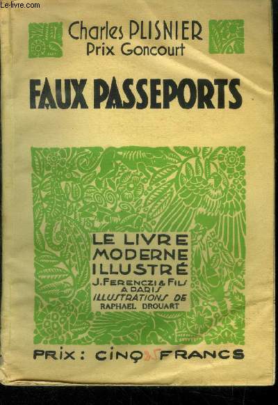 Faux passeports,Le Livre moderne IIlustr N327