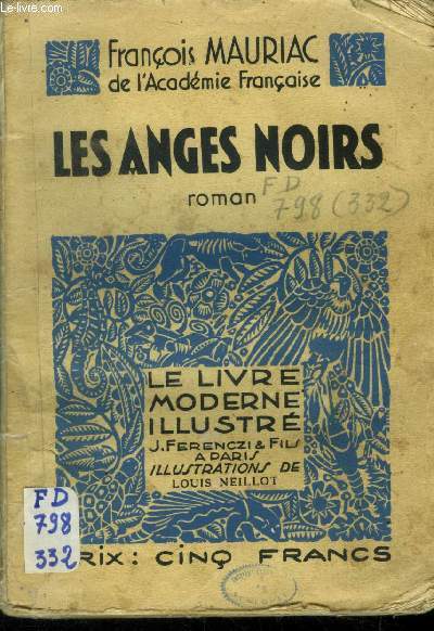 Les anges noirs,N 322 Le Livre Moderne Illustr.