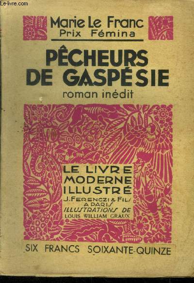 Pcheurs de Gaspsie,Le Livre moderne IIlustr N306