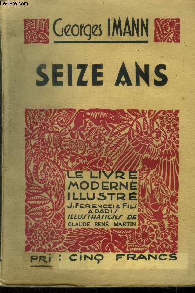 Seize ans,Le Livre moderne IIlustr N335