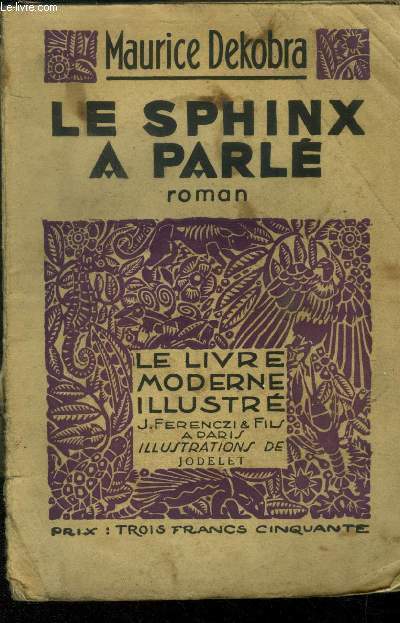 Le Sphinx a parl,Le Livre moderne IIlustr N 223