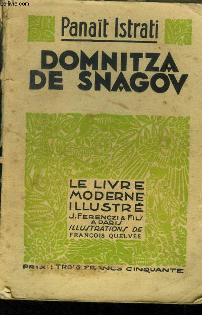 Domnitza de Snagov,N 230 Le livre Moderne Illustr.