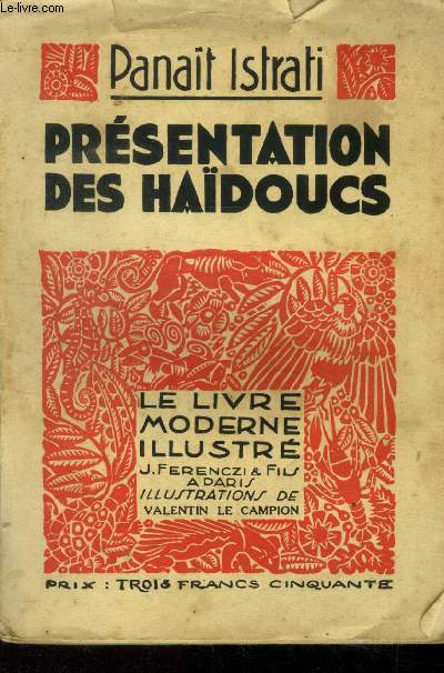 Prsentation des haidoucs,N 195 Le livre Moderne Illustr.