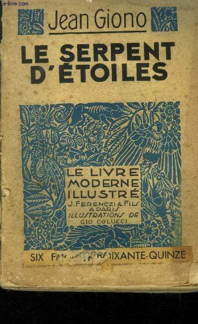 Le serpent d'toiles, N 278 Le Livre Moderne Illustr.