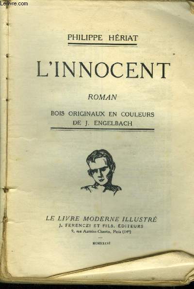 L'innocent,Collection Le livre moderne Illustr.