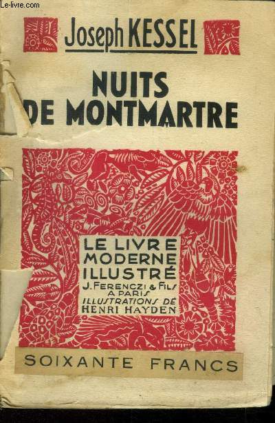 Nuits de Montmarte,Collection Le livre moderne Illustr.