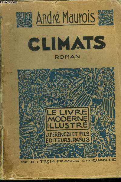 Climats,Collection Le livre moderne Illustré.n°145