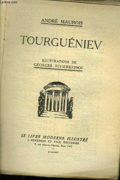 Tourguniev,Collection Le livre moderne Illustr n190
