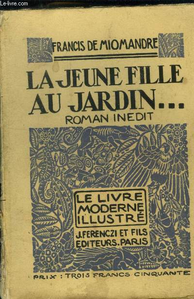 La jeune fille au jardin, n13 le livre moderne illustr