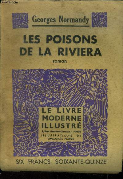 Les poissons de la riviera, Collection Le livre moderne Illustrn366