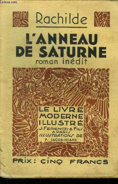 L'anneau de Saturne, le livre moderne illustr n317