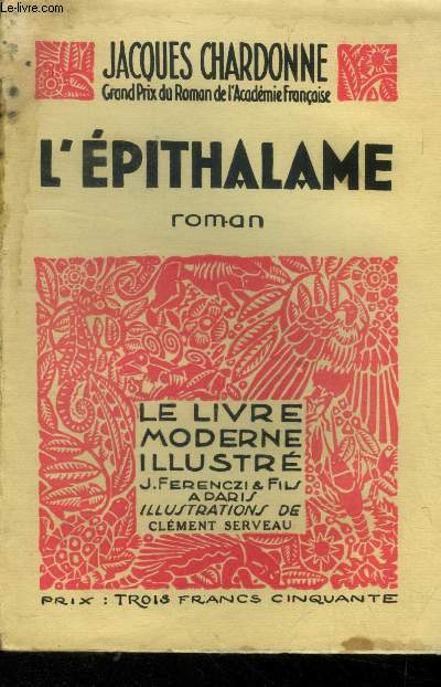 L'pithalame,N 185 Le livre Moderne Illustr.