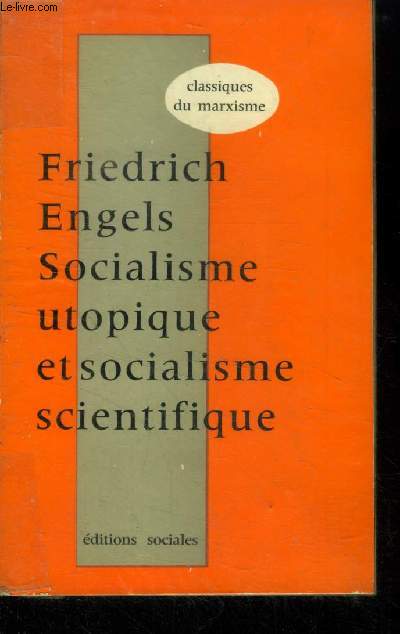 Socialisme utopique et socialisme scientifique