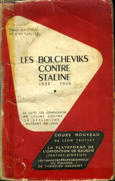 Les bolcheviks contre Staline 1923-1928