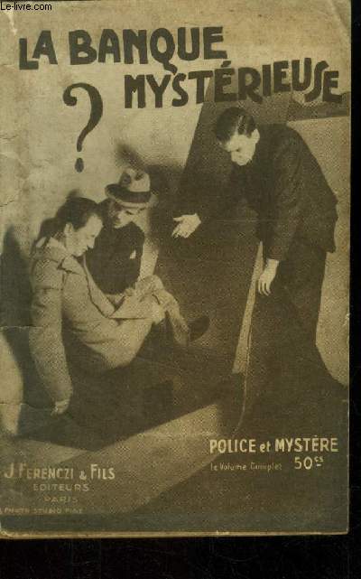 La banque mystrieuse,Collection Police et mystre n165