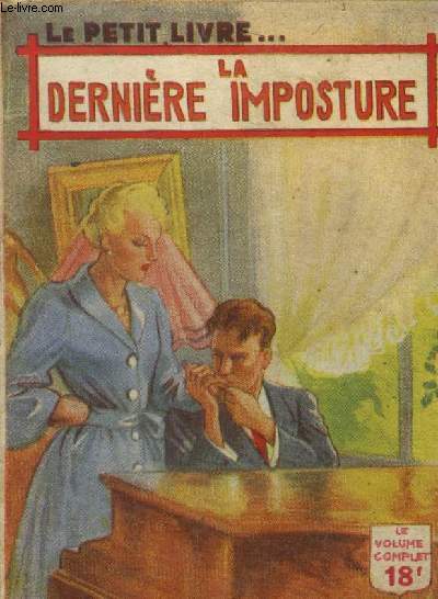 La dernie`re imposture, le petit livre n1608