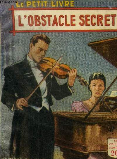 L'obstacle secret, le petit livre n1697