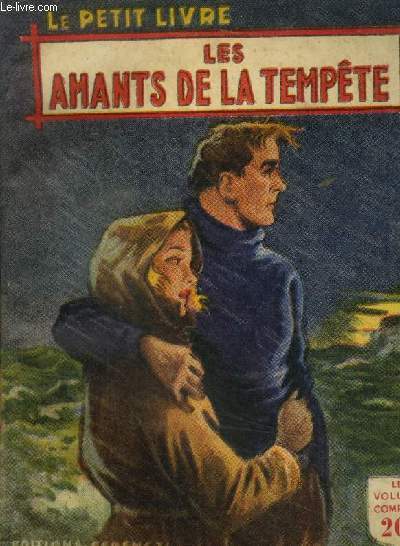 Les amants de la tempte, le petit livre n1695